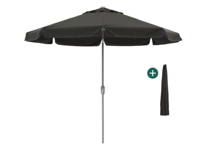 Shadowline Aruba parasol ø 300cm Laagste prijsgarantie! – Zwart