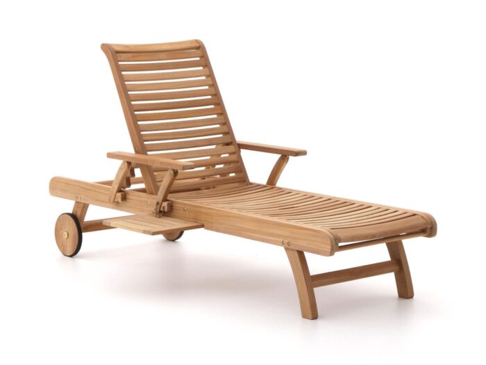 Sunyard Furniture Sunyard Derby ligbed met wiel Laagste prijsgarantie! – Bruin