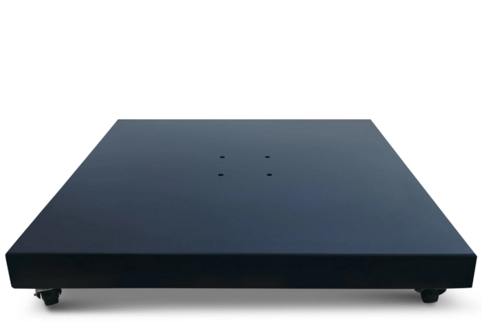 Camello Roccia parasolvoet 150 kg – Zwart