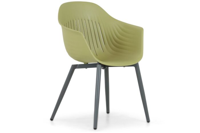 Lifestyle Garden Furniture Lissabon dining tuinstoel – Groen