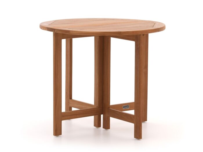 Bellagio tuinmeubelen Sunyard Butterfly klaptafel ø 90cm (h:75cm) Laagste prijsgarantie! – Bruin