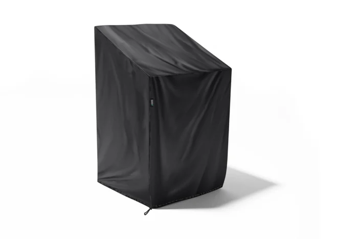 Outdoor Cover stapelstoelenhoes 67 x 67 x (h) 80/110 cm - Grijs-antraciet