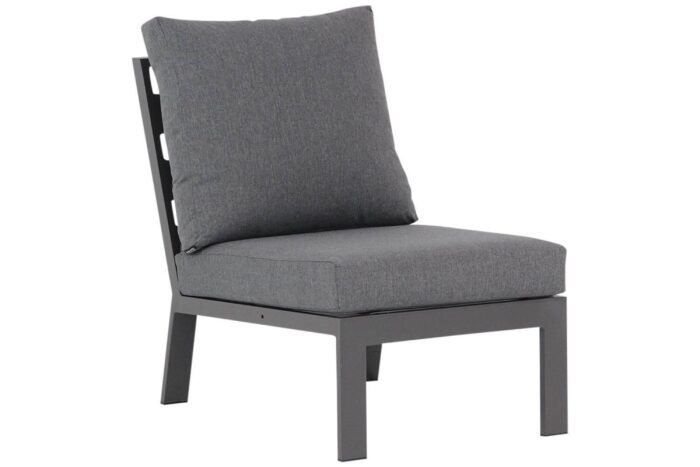 Lifestyle Garden Furniture Marietta midden module – Grijs-antraciet