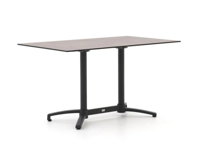Bellagio tuinmeubelen Canzo klaptafel 140x80x73cm - Grijs