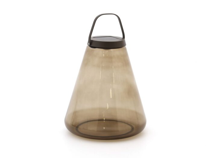 SUNS Luna L lantaarn solar ø 55cm (h: 84,4cm) – Taupe