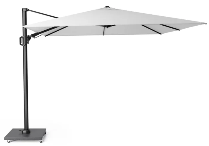 Platinum Challenger zweefparasol T2 3x3m (excl. voet) white - Wit