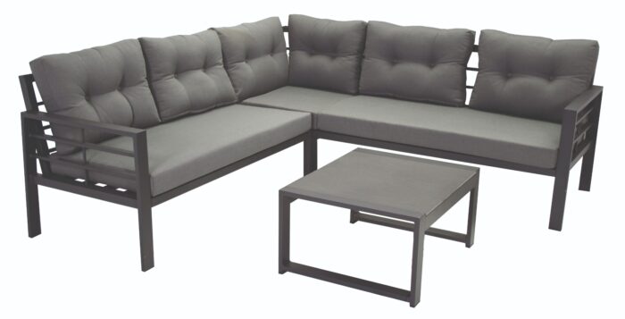 Aluminium loungeset Elba 5 personen