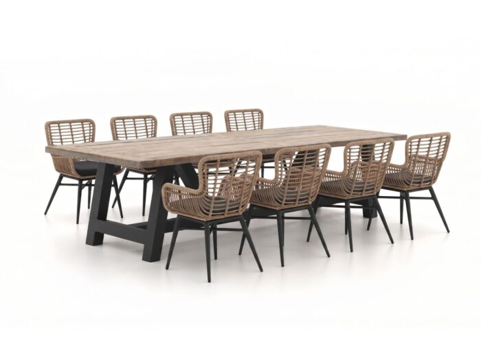 Intenso Furniture Intenso Asti/Bresimo 330cm dining tuinset 9-delig Laagste prijsgarantie!