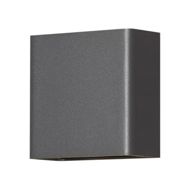 Konstsmide Chieri wandlamp antraciet h11cm - zwart