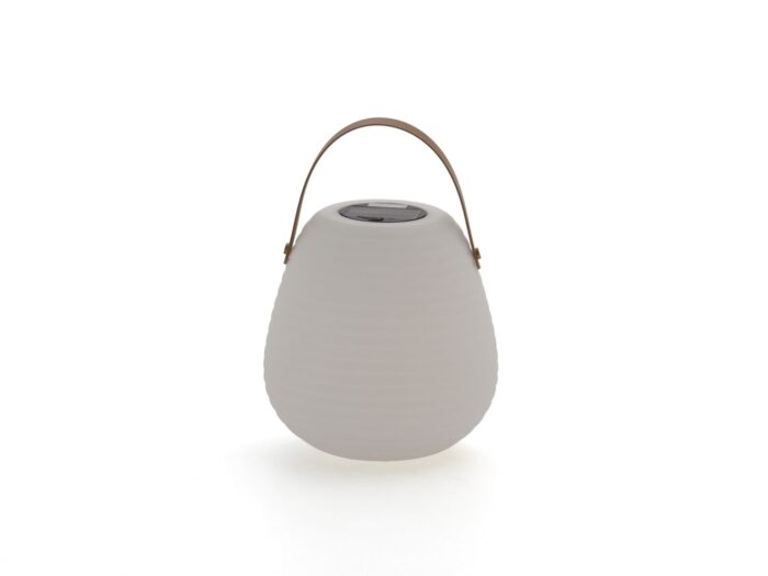 Kees Smit Collectie Luciora buitenlamp solar oplaadbaar dimbaar ø27cm (h:28cm) Laagste prijsgarantie! – Wit