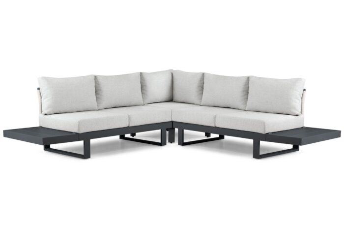 Lifestyle Garden Furniture Lorenzo hoek loungeset 5-delig – Grijs-antraciet