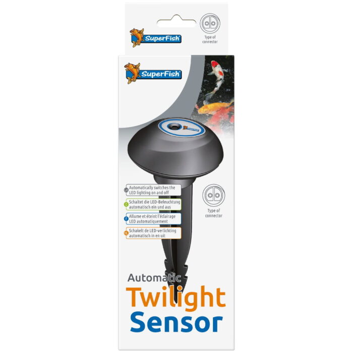 Superfish Automatische schemersensor new – zwart