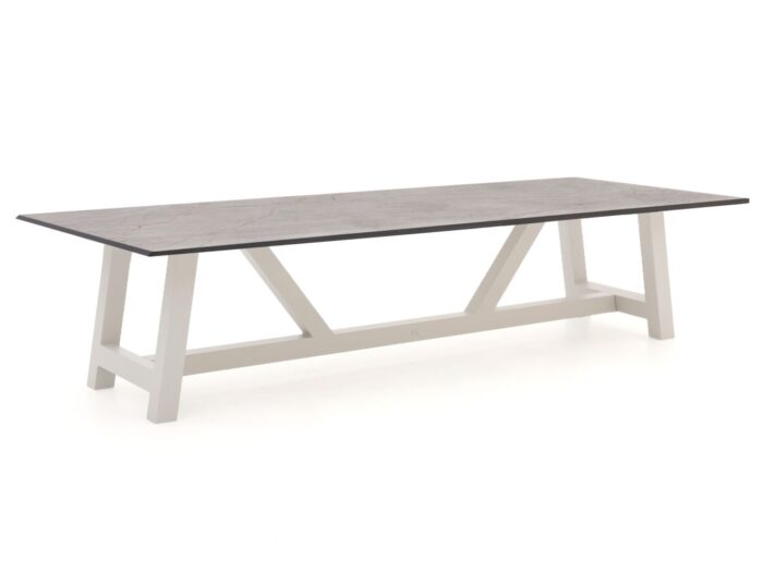 Bellagio tuinmeubelen Bellagio Bresimo dining tuintafel 317x100cm Laagste prijsgarantie! – Grijs