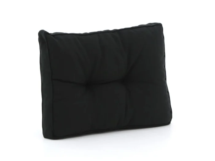 Madison Florance loungekussen rug ca. 60x40cm - Zwart