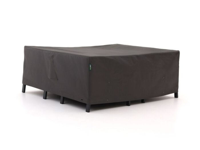 Kees Smit Collectie Kees Smit Tuinmeubelhoes stoel-bank loungeset 200x180x70cm Laagste prijsgarantie! – Grijs