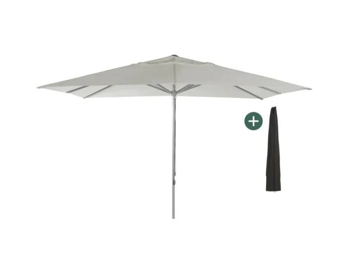 Shadowline Cuba parasol 400x300cm - Grijs