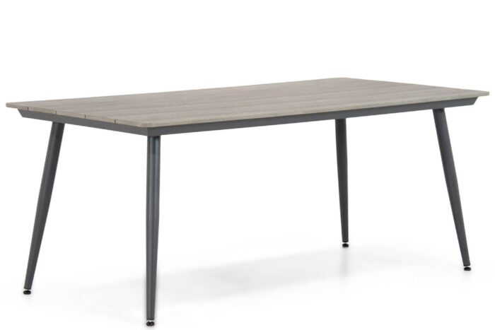 Lifestyle Garden Furniture Matale dining tuintafel 180 x 92 cm – Grijs-antraciet