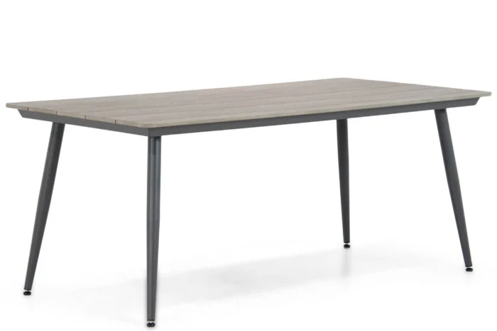 Lifestyle Garden Furniture Matale dining tuintafel 180 x 92 cm - Grijs-antraciet