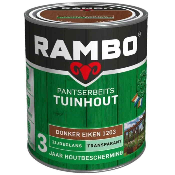 Rambo Pantserbeits tuinhout zg tr. 1203 0,75l - hout