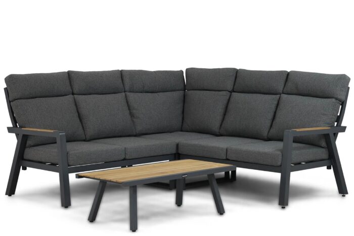 Lifestyle Garden Furniture Marseille hoek loungeset 4-delig – Grijs-antraciet
