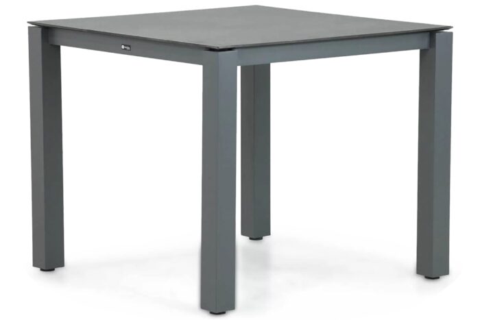Santika Furniture Yoko dining tuintafel 90 x 90 cm – Grijs-antraciet