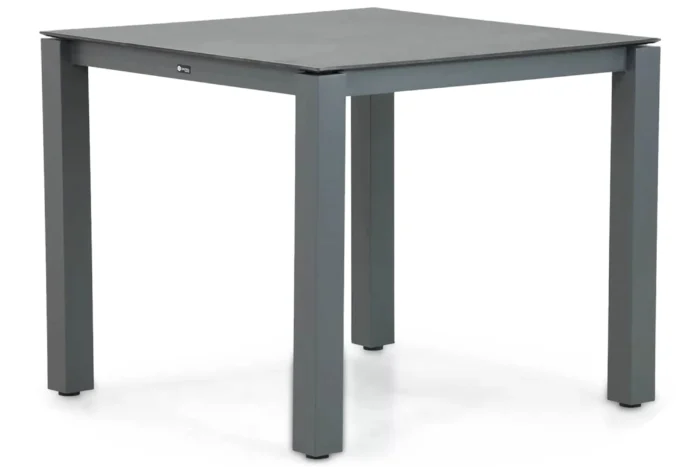 Santika Furniture Yoko dining tuintafel 90 x 90 cm - Grijs-antraciet