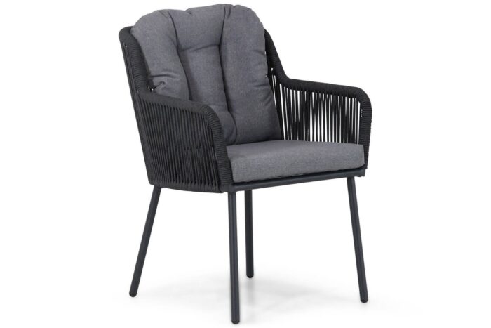 Santika Furniture Tendenza dining tuinstoel antraciet – Grijs-antraciet