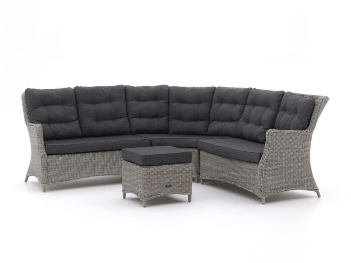 Intenso Furniture Intenso Milano hoek loungeset 4-delig Laagste prijsgarantie! – Grijs