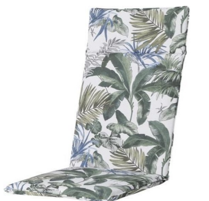 Madison 2 stuks! Kussen hoog 50×120 universeel outdoor Bliss blauw