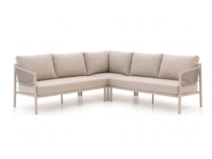 Bellagio tuinmeubelen Panaro hoek loungeset 3-delig – Taupe