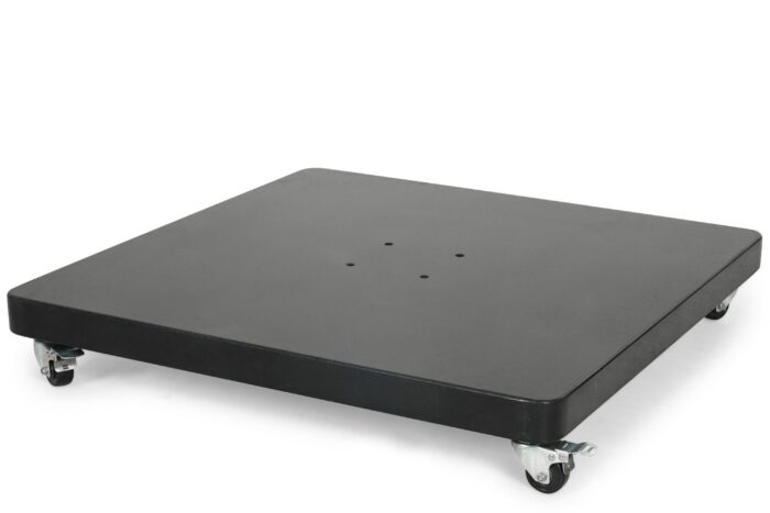Camello Delfino parasolvoet 120kg – Zwart