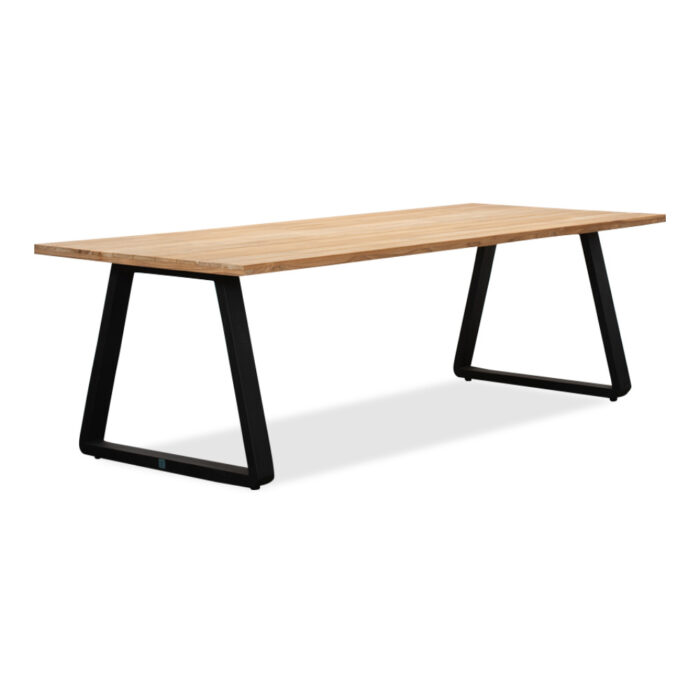 LUX outdoor living Elena dining tuintafel 6 personen | teakhout + aluminium | Natural Teak | 240cm
