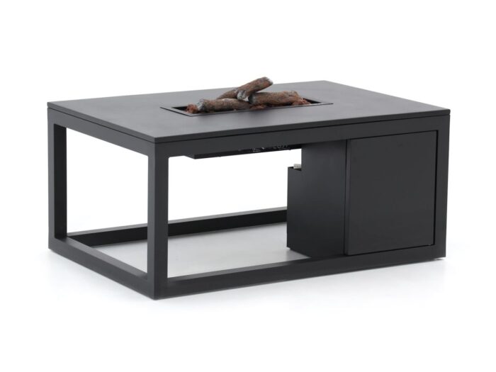 Cosiraw lounge vuurtafel 120x80x55cm Laagste prijsgarantie! – Grijs