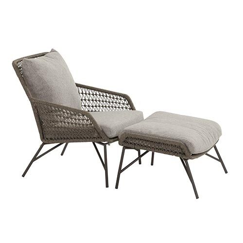 4so Babilonia Relax Set tuinmeubel – grijs