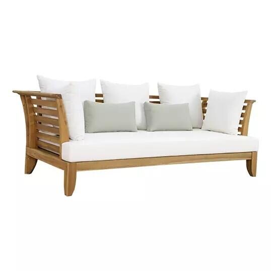 Buitengewoon de boet Losli Daybed 220x103x85 cm – bruin