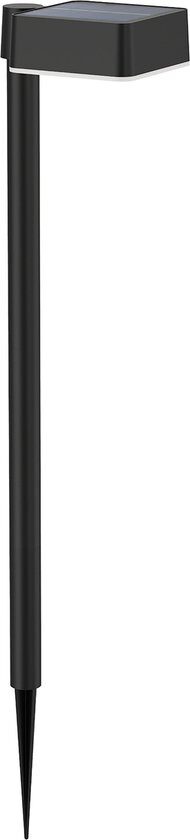Philips Vynce basic solar square spike verlichting – zwart