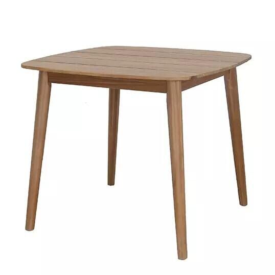 Buitengewoon de boet Bella Tuintafel 90×90 cm – bruin