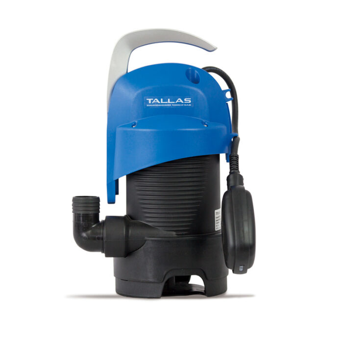 Tallas D-DW 400 Vuilwater Dompelpomp – Blauw / zwart