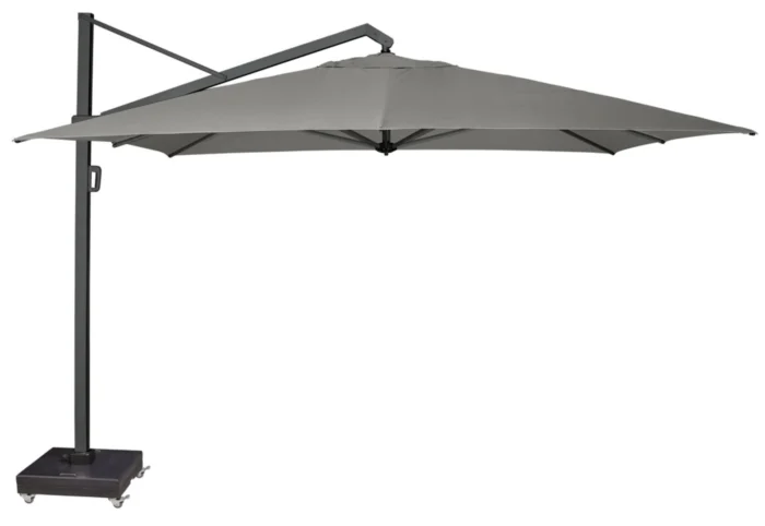 Platinum Zweefparasol Icon 3,5x3,5 meter zonwering I - tweekleurig