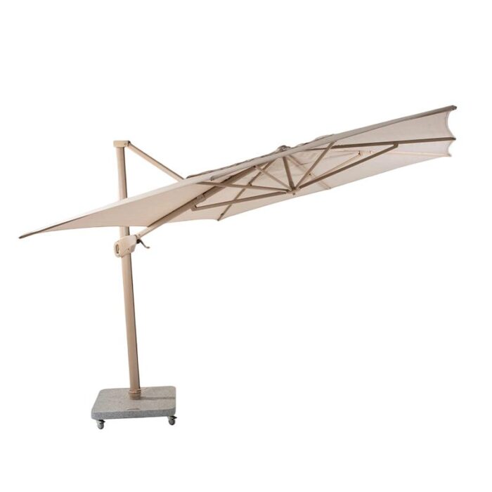 4so Hacienda Zweefparasol 300×400 Sand/Latte Frame