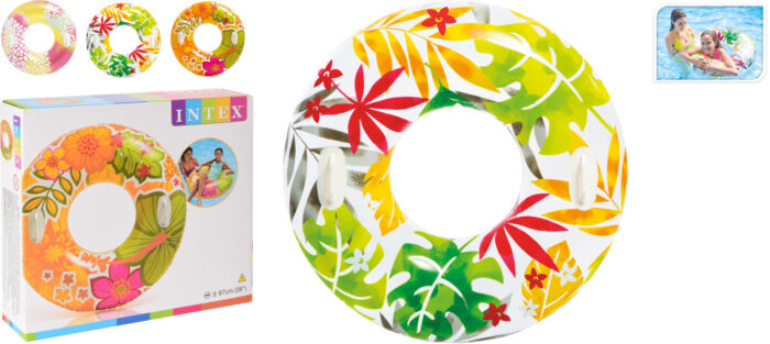 Nampook Zwemband transparant 97 cm 3 assorti