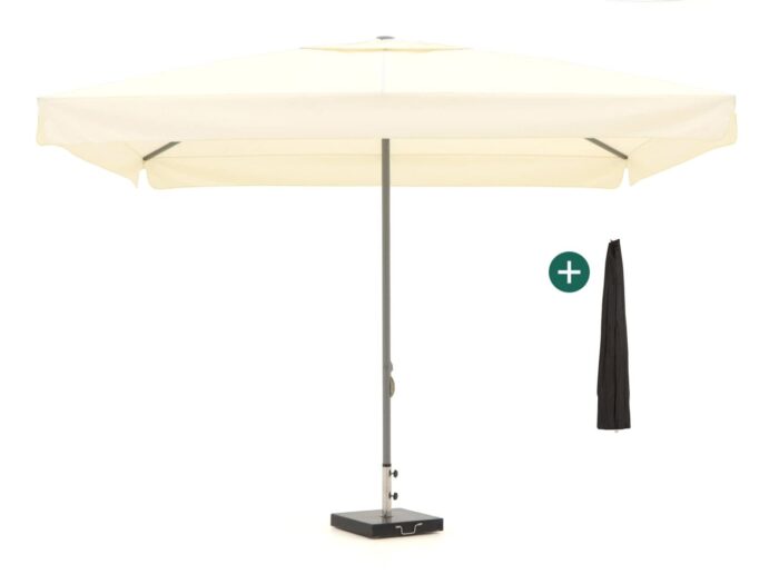 Shadowline Bonaire parasol 350x350cm – Wit