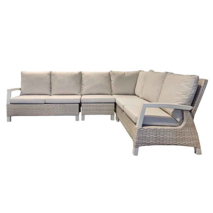 Trestino Cascaval Hoek Loungebank Latte – beige;bruin