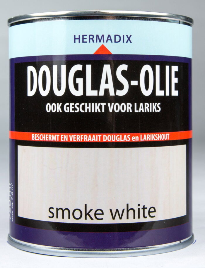 Hermadix Douglas Olie Smoke White 750 ml – wit