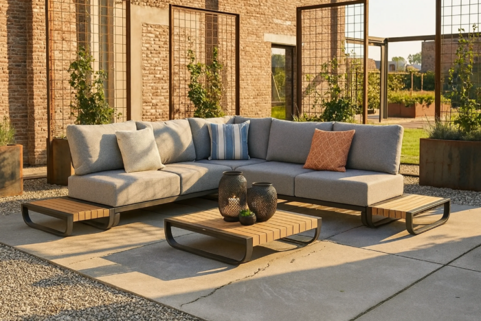Lifestyle Garden Furniture Venice hoek loungeset 6-delig – Grijs-antraciet