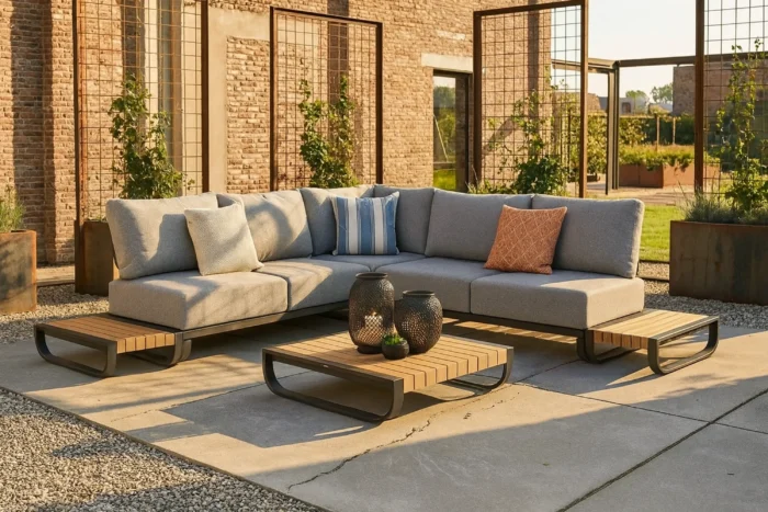 Lifestyle Garden Furniture Venice hoek loungeset 6-delig - Grijs-antraciet
