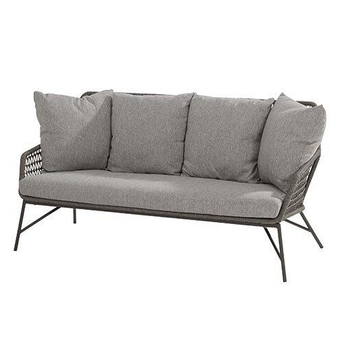 4so Babilonia loungebank tuinmeubel L168 x B78 x H82 cm – grijs
