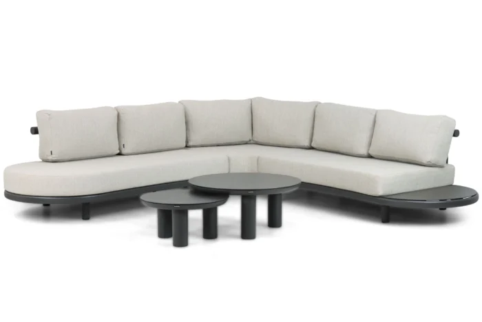 Lifestyle Garden Furniture Harmonic hoek loungeset 5-delig - Grijs-antraciet