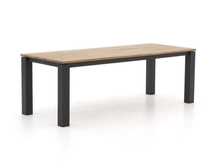 Bellagio tuinmeubelen Lagundo dining tuintafel 230x90cm - Grijs