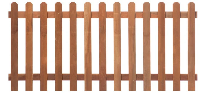 Tuindeco Tuinhek recht hardhout 60 cm - hout